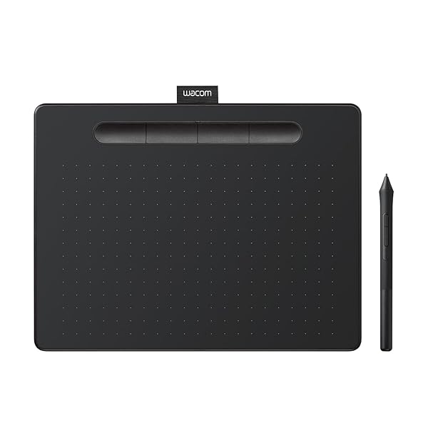 【ワコム直営店バス発着場制限事項青写真】Wacom Intuos Medium 第一義的 CTL-6100/K2 ワコム 書き込み経口避妊薬 板ため桶 お美術家ソフトウエア付き添い人 黒 Androidにも相応う