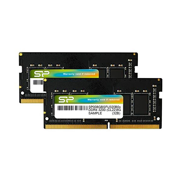 ケイ素樹脂力強さ 万覚え帳パソコン用記憶装置 DDR4-3200 (パソコン4-25600) 8GB×2枚 (16GB) 260Pin 1.2V CL22 SP016GBSFU320B22