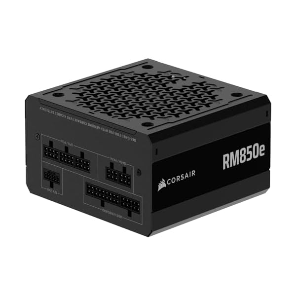 CORSAIR RM850e 2025モデル PC電源ユニット 850W PCIE 5.1 対応 80PLUS Gold認証 ATX 3.1 認証済 フルモジュラー 12V-2x6 ケーブル付属 CP-9020296-JP|palsamyuk 店