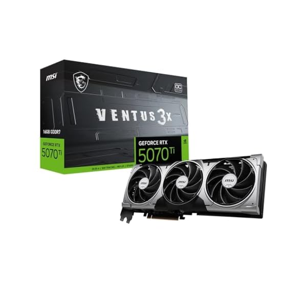 MSI GeForce RTX 5070 Ti 16G VENTUS 3X OC グラフィクス歌留多 VD9043
