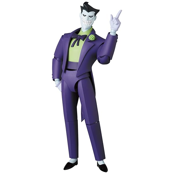 MAFEX マフェックス No.167 THE JOKER 滑稽者 (THE NEW BATMAN ADVENTURES) 全高約160粍 ペンキ塗り済み 動き図形