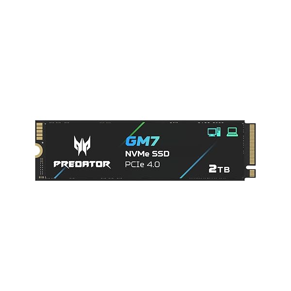 Acer Predator M.2 SSD 2肺結核 GM7 NVMe2.0 2280 PCIe Gen4×4 超弾丸道路(最大限度読み込む：7400MB/s、最大限度書きとどめる：6500MB/s) 内蔵SSD 高耐久 3D NAND TLC なおなお書き5/なおなお書き5 Pro