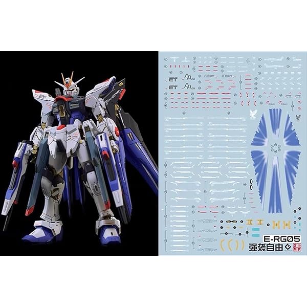 RG フルアーマー ユニコーンガンダム & 水転写式デカール Amazon | 蛍光!! HG RG MG PG RE ロボット MS ディテールアップ