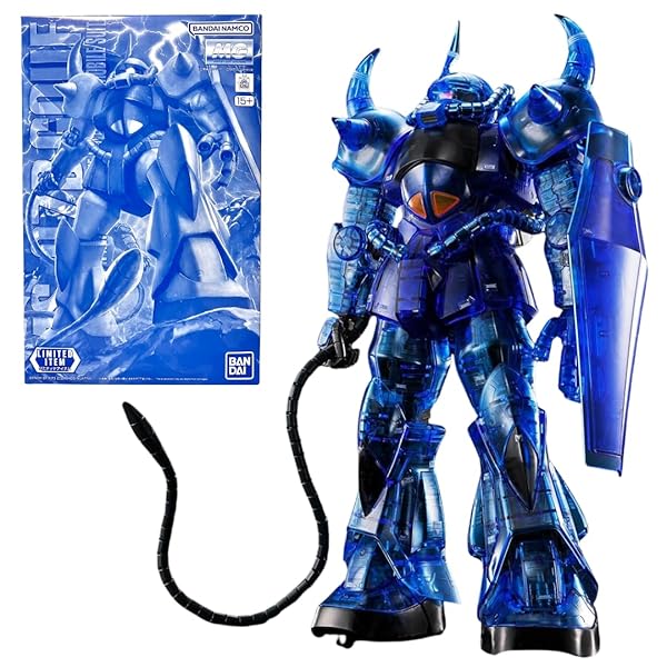 MG 1/100 グフ Ver.2.0 [クリアカラー] イベント限定 機動戦士ガンダム 色分け済み プラモデル｜palsamyuk　店