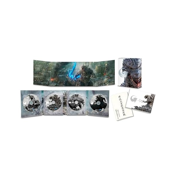 『ゴジラ-1.0』 豪華版 4K Ultra HD Blu-ray　同梱4枚組 [Blu-ray]｜palsamyuk　店
