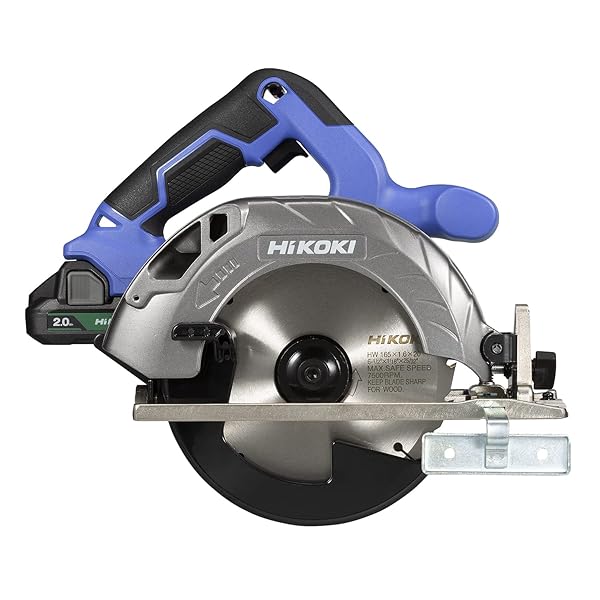 HiKOKI(ハイコーキ) 18V 165粍 コードレス丸のこ 乾電池1個 申し受ける器 入れもの付き添い人 FC1806DA(BG)