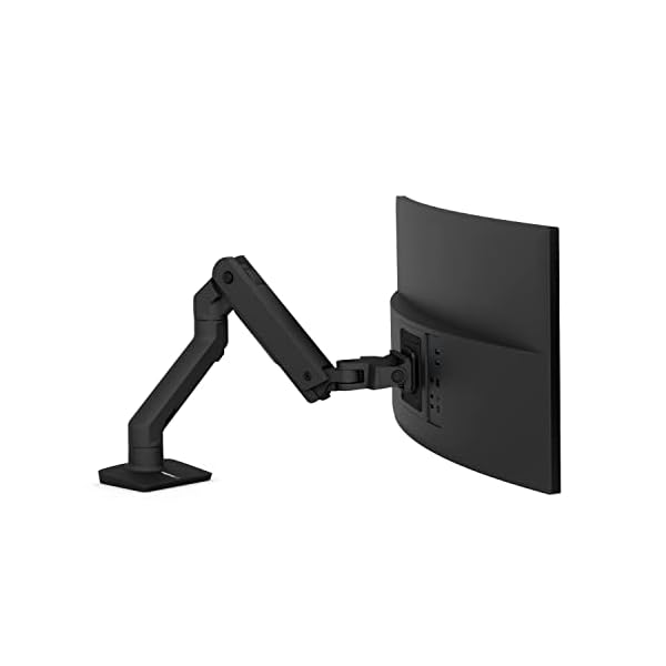 ERGOTRON エルゴトロン HX 事務机 管する手 引っ敷き黒いこと 49in(9.1~19.1kg)まで VESA標準尺度相応う 45-475-224