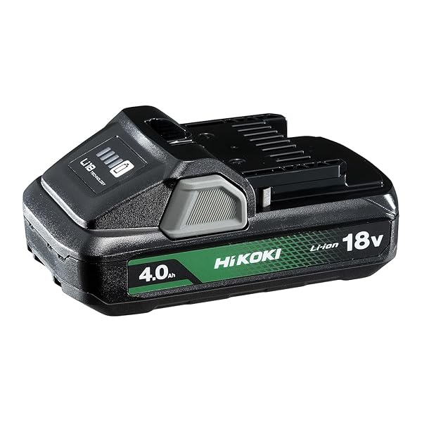HiKOKI(ハイコーキ) 18V 4.0Ah 薄型リチウムイオン独居室 残量見せびらかす照明ランプ付 BSL1840M 0037-8677