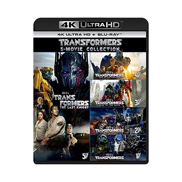 トランスフォーマー 5 ムービー・コレクション (4K ULTRA HD + Blu-rayセット) [4K ULTRA HD + Blu-ray]画像