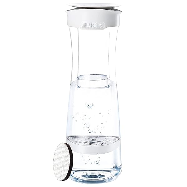 ブリタ 浄水器 ハラフェ 濾過水電気容量0.34L 全電気容量1.3L マイクロディスクカートリッジ 1個付【日本定まり品】