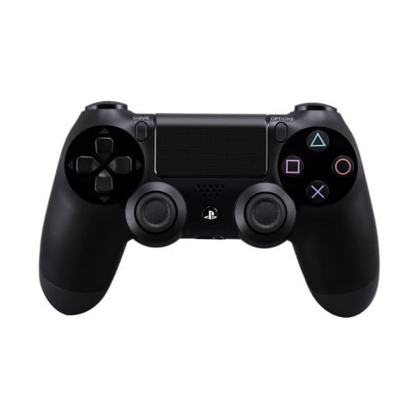 ワイヤレスコントローラー (DUALSHOCK 4) ジェット・ブラック 【メーカー生産終了】｜palsamyuk　店