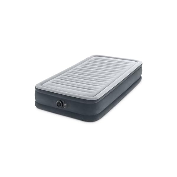 はたご屋テックス(Intex) INTEX 大気圏臥榻 CP ミッドライズ ツイン シングル大きさ 電動式 191×99×33糎 薄墨色 67765 [日本置き目品]