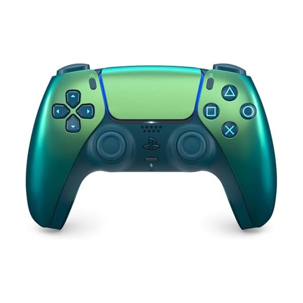 【純正品】DualSense ワイヤレスコントローラー クロマ グリーン(CFI-ZCT1J10)｜palsamyuk　店 12,305円