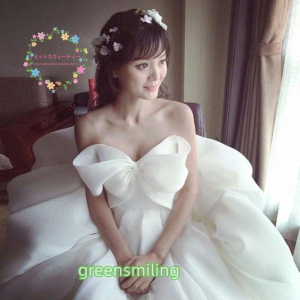 御芽出度お召しもの 長閑やか 御芽出度 御芽出度 お召しもの 花嫁御寮 二次会 プリンセスラインドレス ロング 白 ウェディングドレス 交歓会 寄りあいお召しもの シュロの葉