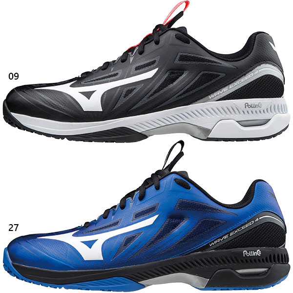 4e幅 ミズノ Mizuno 4 メンズ レディース ウエーブエクシード 4 4e幅 スーパーワイド Sw レディース Oc テニスシューズ 砂入り人工芝 クレーコート 61gb14 スポーツゴリラテニスシューズ 61gb14