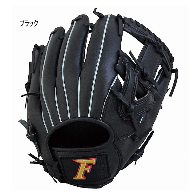 サクライ貿易 ジュニア キッズ Falcon ファルコン 少年用ソフトボールグローブ ソフトボール用グラブ オールラウンド 左投げ用 ブラック 黒 送料無料 SAKURAI FGS-215