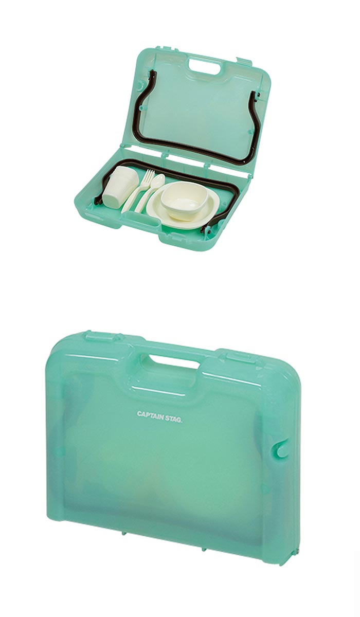 メンズレディースジュニアピクニックテーブル食器セットアウトドア用品キャンプバーベキューキャプテンスタッグCAPTAINSTAGUT-56