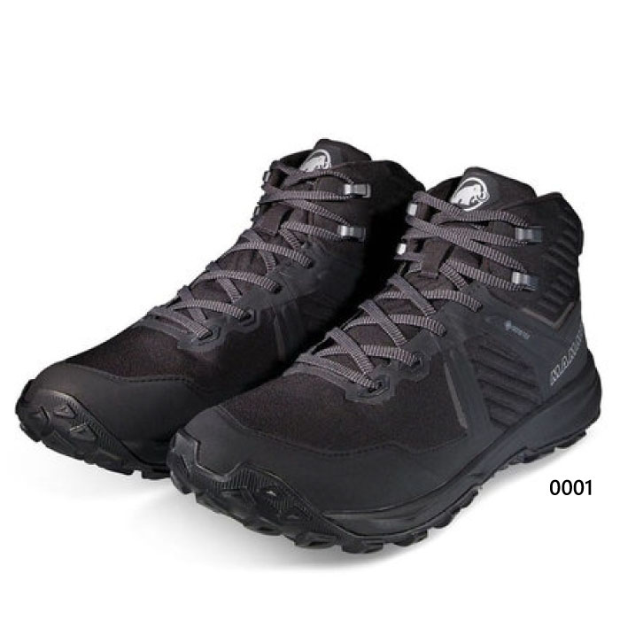 マムート レディース アルティメット ミッドカット ゴアテックス Ultimate III Mid GTX 山登り靴 登山 トレッキングシューズ 黒いこと 黒 貨物輸送無料 Mammut 3030-04690
