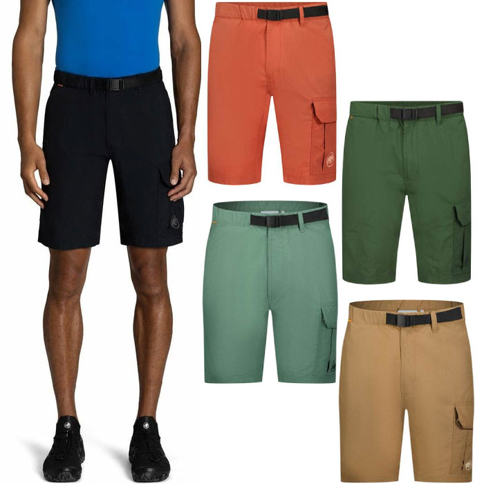 マムート メンズ 山歩き 積貨委託貨物 さる股引き アジアン相応う Hiking Cargo Shorts AF Men アウトドア御召しもの ボトムス 山登り 二分の一ズボン下 黒いこと 黒 オレンジ色 ベージュ 緑であること 緑 貨物輸送無料 Mammut 1023-00900