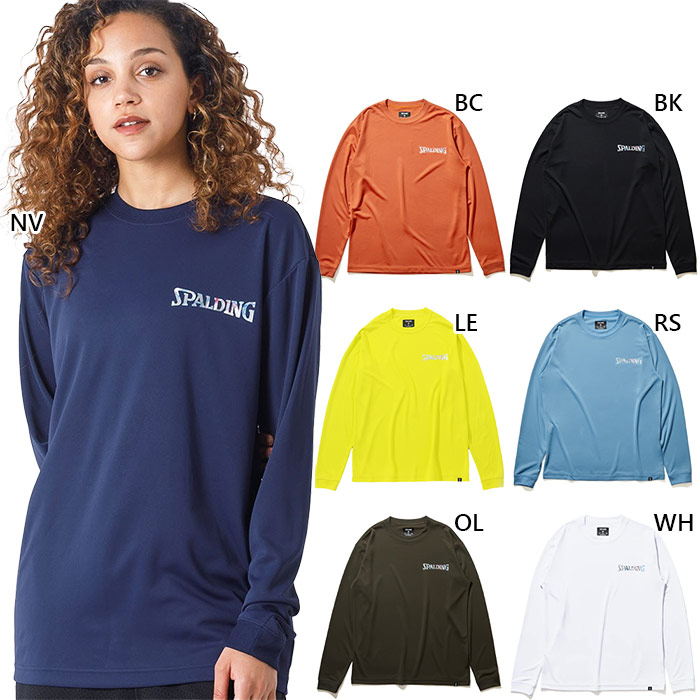 楽天市場】スポルディング メンズ レディース ロングスリーブ T