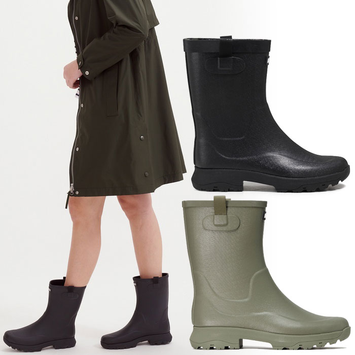 楽天市場】エーグル レディース アリア ラバーブーツ カジュアル