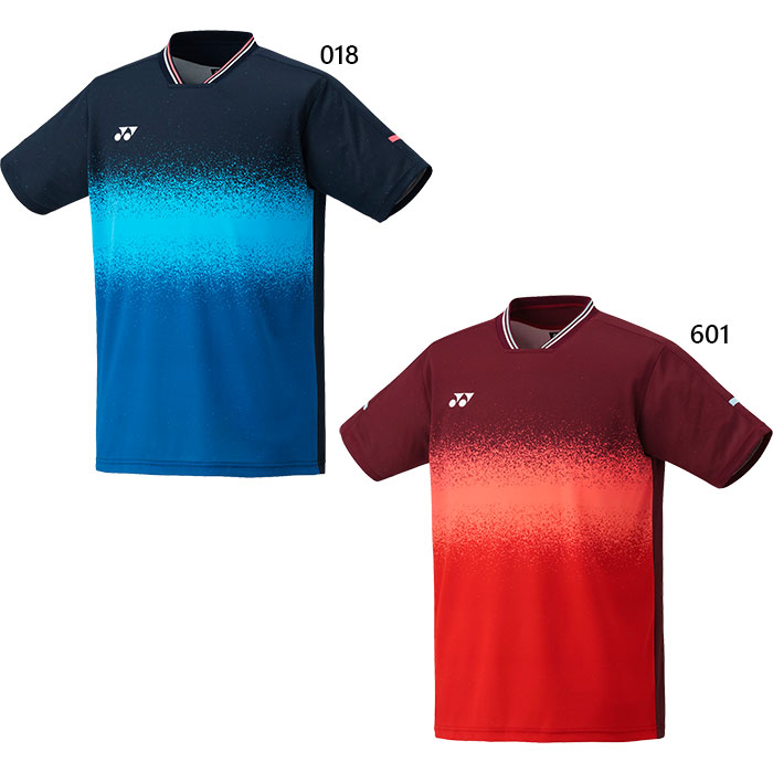 ヨネックス メンズ ゲームシャツ フィットスタイル テニス バドミントンウェア トップス ブルー 青 ピンク 送料無料 YONEX 10697