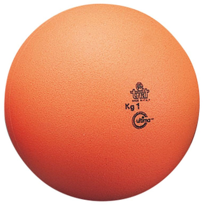 ニシスポーツ メンズ レディース スローイングボール 1.0kg トレーニング用品 過負荷投てきトレーニング 陸上競技 オレンジ 送料無料 NISHI T5515