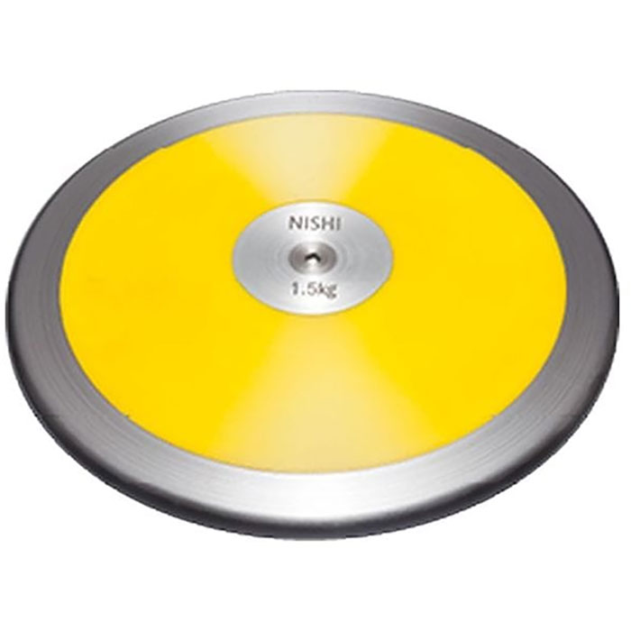 1.5kg ニシスポーツ メンズ ジュニア 円盤 練習用 陸上競技 円盤投げ 送料無料 NISHI NT4526
