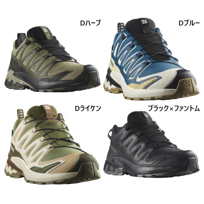 サロモン メンズ エックスエー 労働者階級 スリーディー ゴアテックス XA PRO 3D V9 GTX 山登り靴 登山 トレイルランニングシューズ トレラン 雨合羽 黒いこと 黒 青碧 青 貨物輸送無料 Salomon L47270