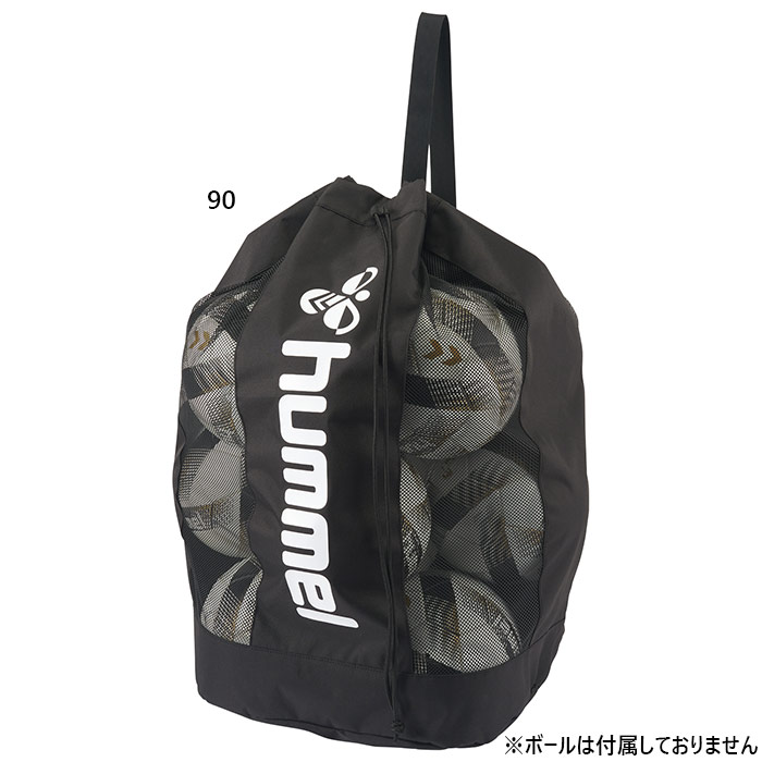 ヒュンメル メンズ レディース ボールバッグ サッカーバッグ 鞄 ブラック 黒 送料無料 hummel HFB1038