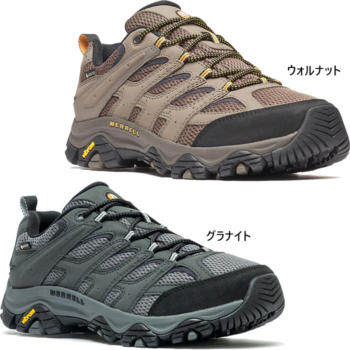 広広とした幅 メレル メンズ モアブ 3 シンセティック ゴアテックス MOAB 3 SYNTHETIC GORE-TEX WIDE WIDTH 山登り靴 登山 トレッキングシューズ 薄墨色 赤銅色 赤銅色 薄墨色 貨物輸送無料 MERRELL M500243W M500643W