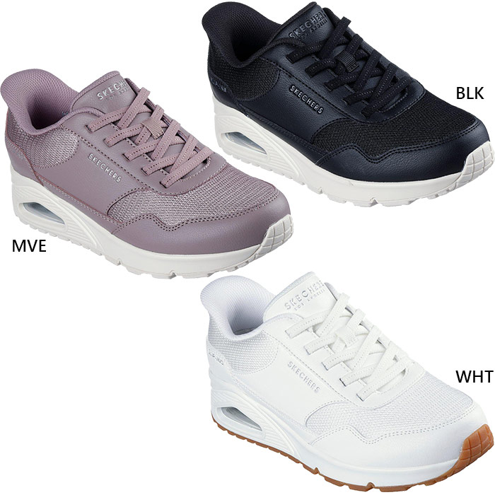 4E相当 幅広 ワイド スケッチャーズ レディース ウノ UNO スリップインズ スニーカー シューズ 紐靴 ローカット かがまず履ける ハンズフリーシューズ ホワイト 白 ブラック 黒 送料無料 SKECHERS 177117W 楽天市場】4E相当 幅広 ワイド スケッチャーズ レディース ウノ UNO