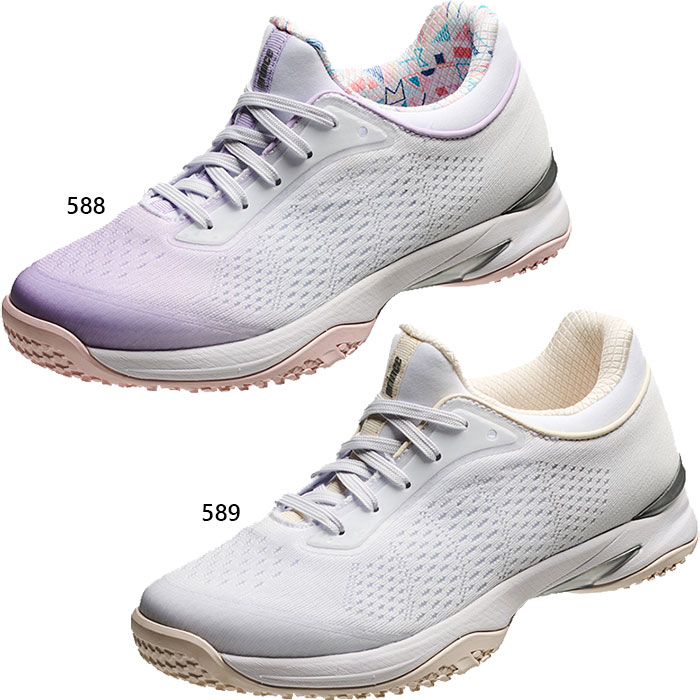 プリンス レディース ビーナスマッシュ CG VENUSMASH テニスシューズ クレー グラスサンド用 ホワイト 白 送料無料 prince DPSVC1 prince-1274.jpg