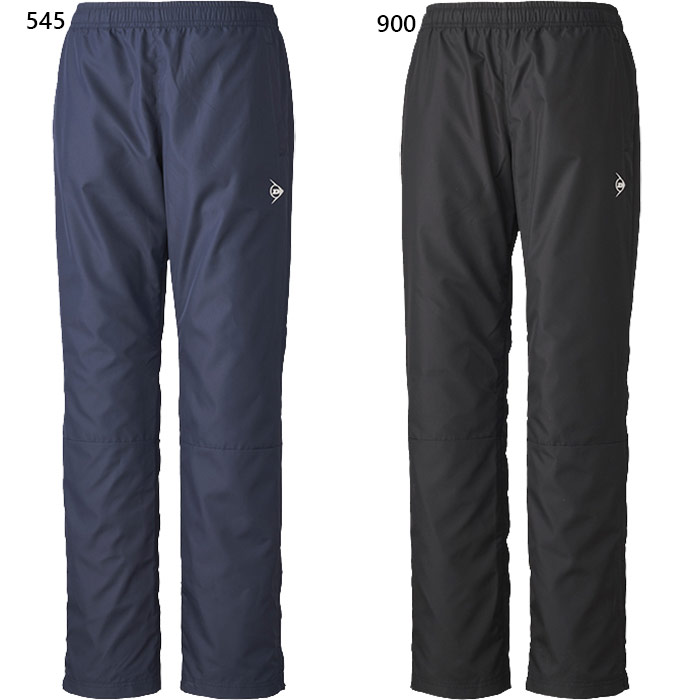 ダンロップ レディース 陳列場ズボン下 WIND PANTS 庭球 バドミントンお召しもの ボトムス ロングズボン下 黒いこと 黒 米国海軍 貨物輸送無料 DUNLOP DAW4493W その他-テニス-スポーツ・アウトドア