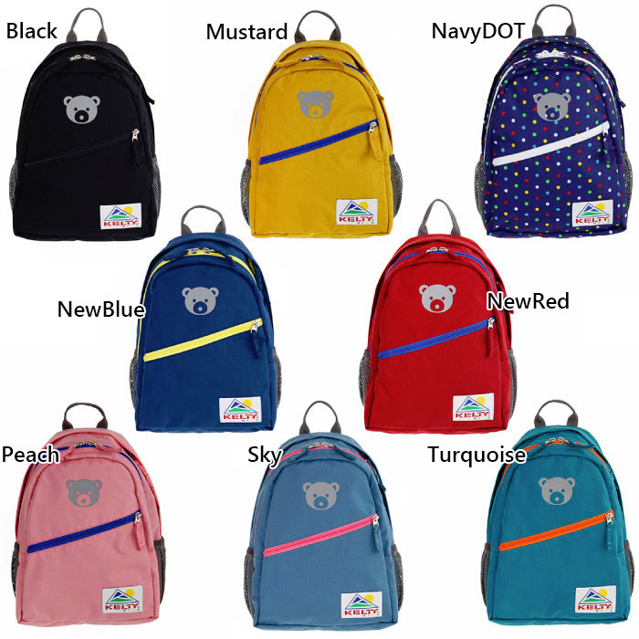 10L ケルティー ジュニア キッズ プレスクール バッグ PRESCHOOL BAG リュックサック デイパック バックパック バッグ 鞄 ブラック 黒 ネイビー ブルー レッド 青 赤 イエロー ピンク 黄色 送料無料 KELTY 3259250022