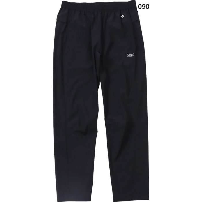 チャンピオン メンズ ロングパンツ ジャージ ズボン ボトムス 撥水 防風 ストレッチ ブラック 黒 送料無料 Champion C3CSD19｜スポーツゴリラ