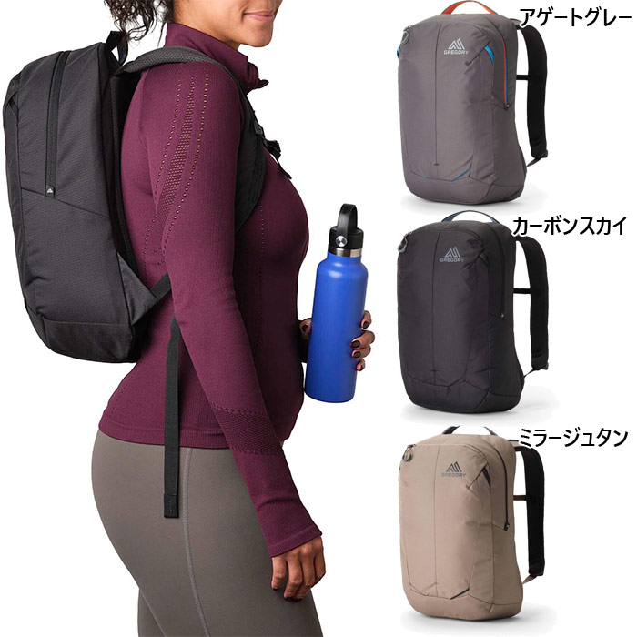 20L グレゴリー メンズ レディース レトナ20 リュックサック デイパック バックパック バッグ 鞄 ブラック 黒 グレー ブラウン 茶色 灰色 送料無料 GREGORY 150947A269 150947A386 150947A387|スポーツゴリラ