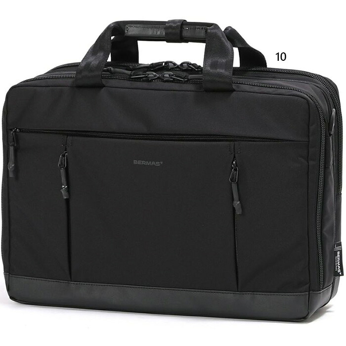 バーマス メンズ レディース バウアー BAUER IV 2層ブリーフ42cm EX ビジネスバッグ B4収納可 通勤 ショルダーベルト付属 ブラック 黒 送料無料 BERMAS 6067310｜スポーツゴリラ