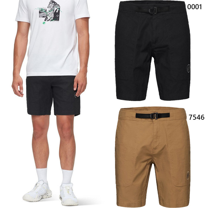 マムート メンズ タマロ ショーツ Tamaro Shorts Men アウトドアウェア ズボン ショートパンツ ブラック 黒 送料無料 Mammut 1023-01170