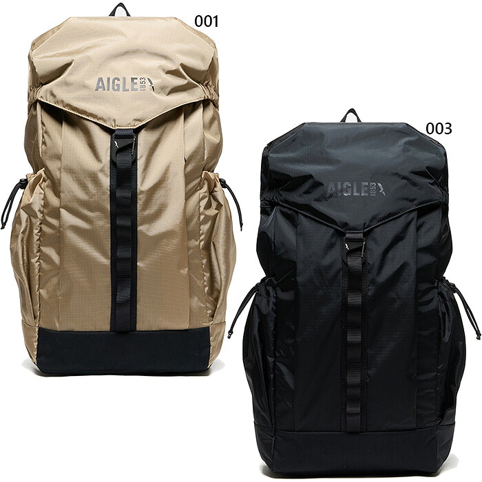 22L エーグル メンズ レディース 撥水 アーバン バックパック リュックサック デイパック バッグ 鞄 ハイキング アウトドア ブラック 黒 ベージュ 送料無料 AIGLE ZNHBR89｜スポーツゴリラ