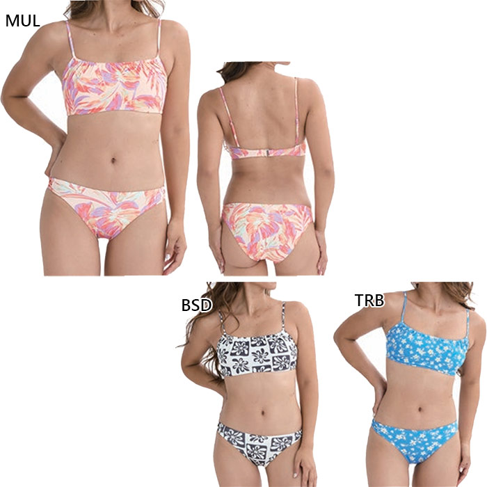 ビラボン レディース ワイヤー カップ ビキニ INNER WIRE CUP BRALETTE BIKINI 水着 カジュアル水着 ブラック 黒 ブルー 青 送料無料 BILLABONG BF01C802