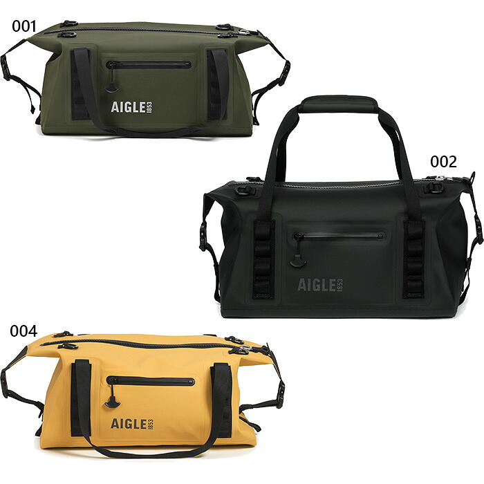 20L エーグル メンズ レディース 防水 トラベルドライ ダッフルバッグ ボストンバッグ アウトドア 旅行 ブラック 黒 イエロー カーキ 黄色 送料無料 AIGLE ZNHBS68｜スポーツゴリラ