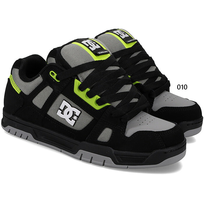 ディーシーシューズ メンズ スタッグ STAG スニーカー シューズ 紐靴 ブラック 黒 送料無料 DC SHOES DM261005