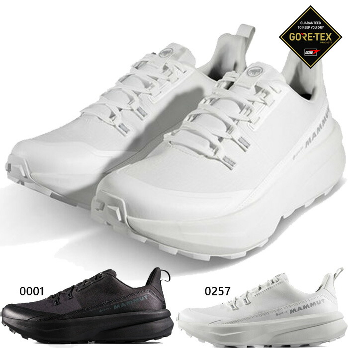 Mammut Men's Energy Hi Low GTX Mountain Climbing Trekking Shoes Waterproof GORE-TEX White White Black Black Free Shipping Mammut 3030-05231
