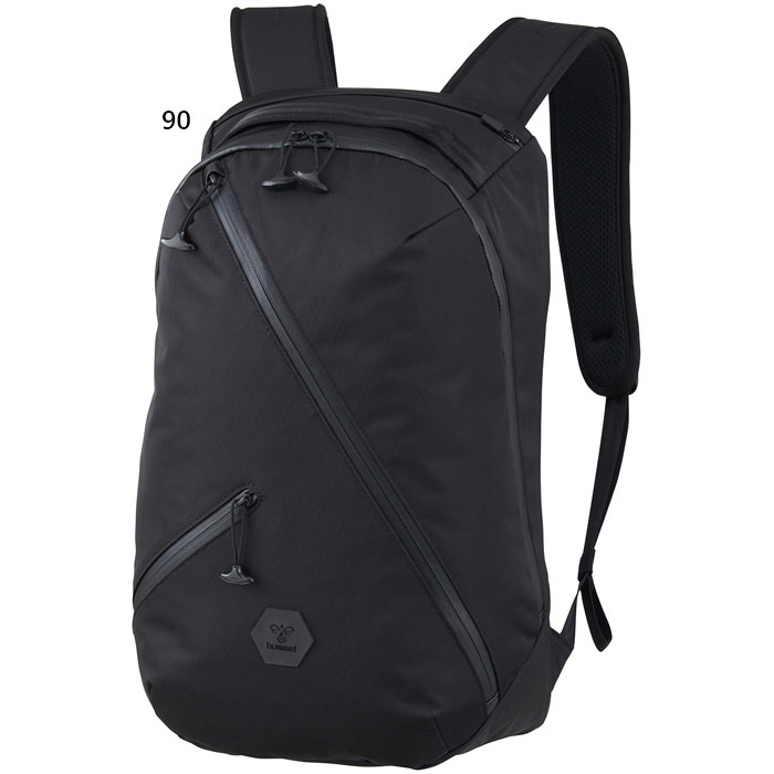 約20L ヒュンメル メンズ レディース シティ CITY WP BACKPACK リュックサック デイパック バックパック バッグ 鞄 ブラック 黒 送料無料 hummel HFB2053|スポーツゴリラ