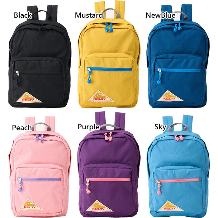 14L ケルティー ジュニア キッズ ES BIG CHILD DAYPACK リュックサック デイパック バックパック バッグ 鞄 遠足 A4対応 ブラック 黒 ブルー 青 イエロー ピンク パープル 黄色 紫 送料無料 KELTY 3259271726