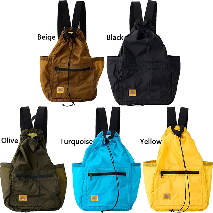 18L ケルティー メンズ レディース エアリー キンチャク AIRY KINCHAKU DAYPACK リュックサック デイパック バックパック バッグ 鞄 アウトドア ブラック 黒 ブルー 青 イエロー ベージュ カーキ 送料無料 KELTY 3259272426