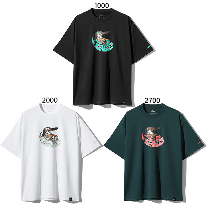 スポルディング メンズ レディース Tシャツ ビーグルズ ビンテージ チームロゴ バスケットボールウェア トップス 半袖Tシャツ ブラック 黒 送料無料 SPALDING SMT26014
