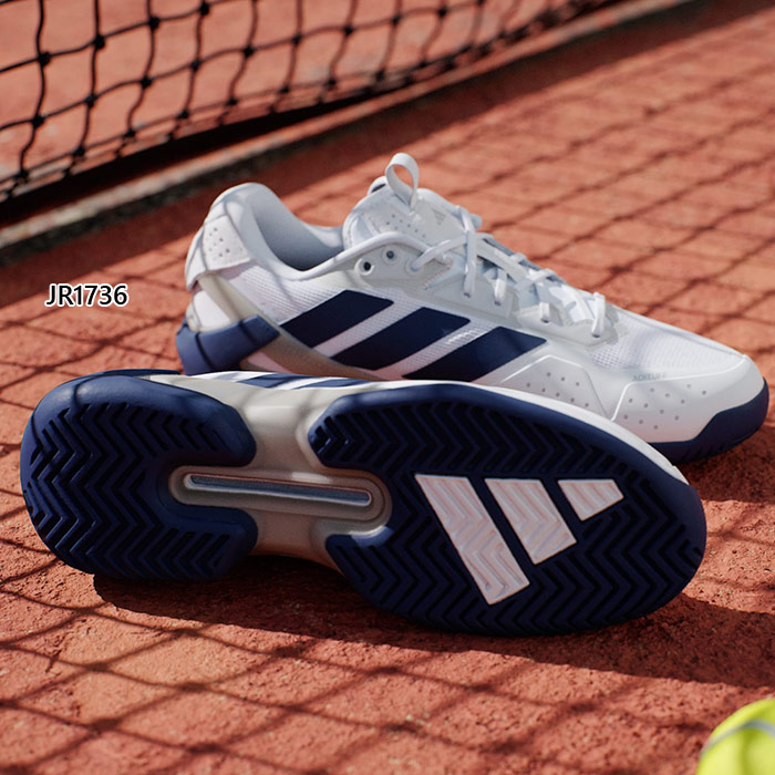アディダス メンズ アディゼロ ウーバーソニック 5 庭球 adizero Ubersonic 5 Tennis 庭球シューズ オール厚地の外套 白いこと 白 貨物輸送無料 adidas JR1736
