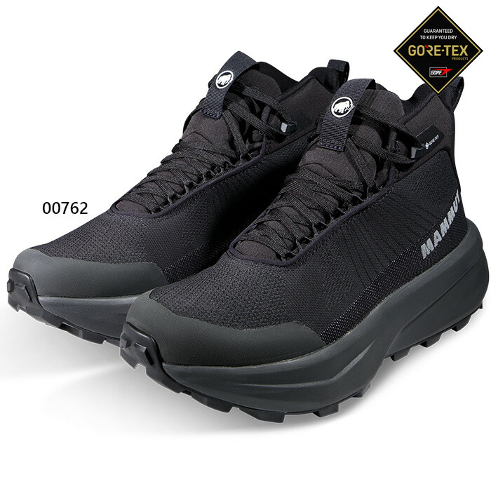 マムート メンズ 活動力牟礼 ミッド ゴアテックス AENERGY MTN MID GTX 山登り靴 登山 山歩きシューズ GORE-TEX 黒いこと 黒 貨物輸送無料 Mammut 3030-05321